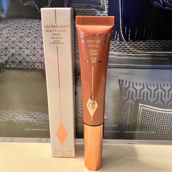 Charlotte Tilbury GlowGasm Beauty Light Wand Pinkgasm Full Size New in Box - Picture 2 of 2